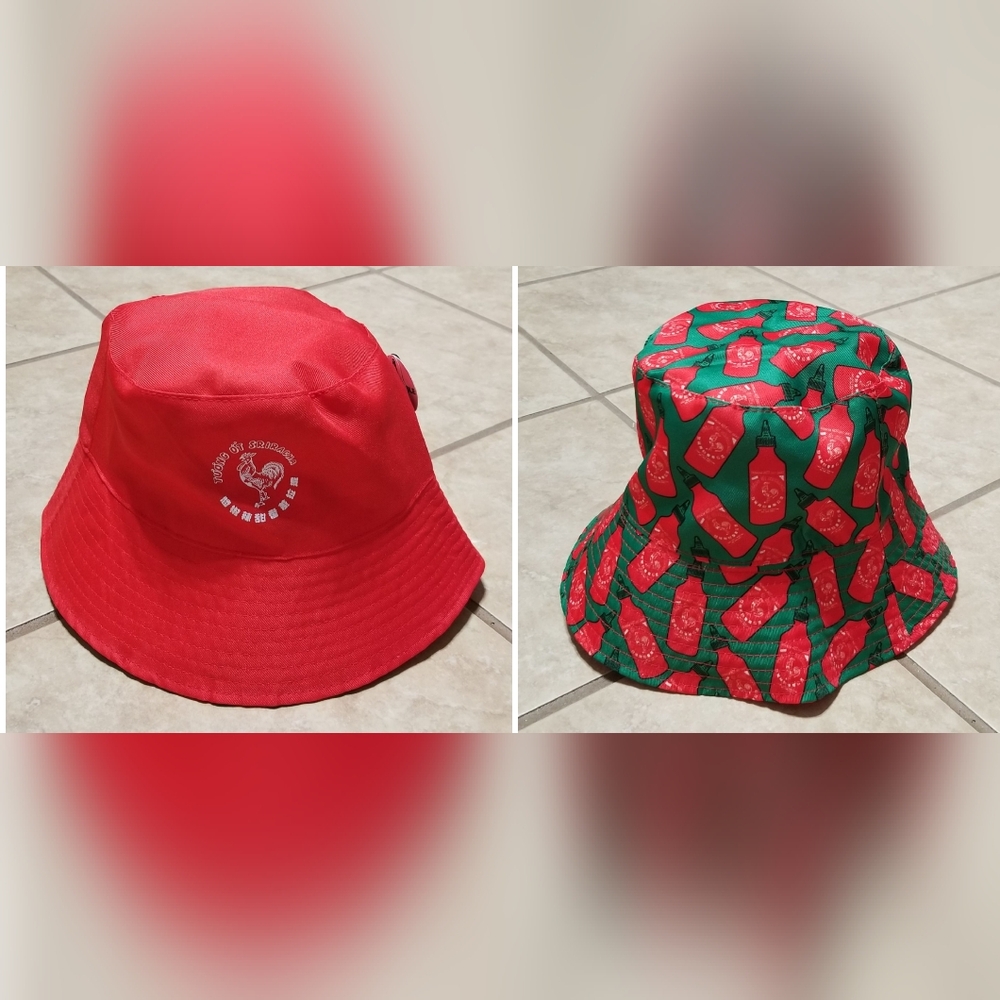 Sriracha Hot Chili Sauce Reversible Bucket Hat